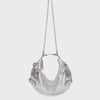 Núnoo Dagmar Buckle Recycled Bag - Cool Silver