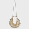 Núnoo Dagmar Buckle Recycled Bag - Cool Light Gold