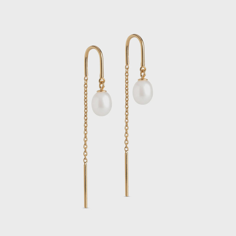 Enamel Copenhagen Eleanor Pearl Earring - Pearl