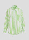 Essentiel Antwerp Fevertree Poplin Shirt - Green/White