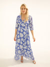 Stardust Flamenco Dress - Silver Cornflower