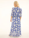 Stardust Flamenco Dress - Silver Cornflower