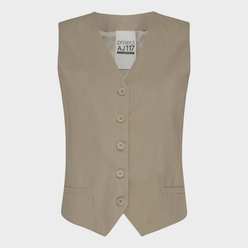 Project AJ117 Fergie Waistcoat - Khaki