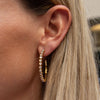 Caroline Svedbom Siri Large Earrings Gold - Crystal
