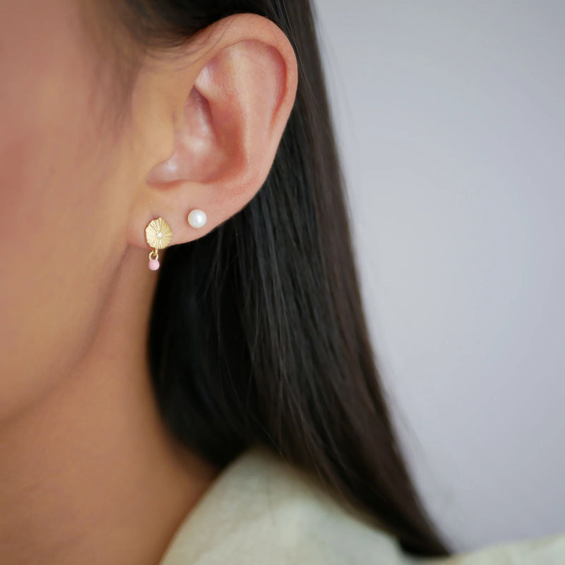 Enamel Copenhagen Studs - Coco