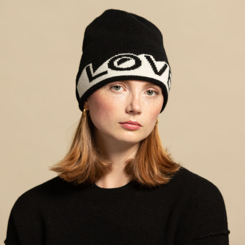 Green Thomas Love Logo Hat - Black/White