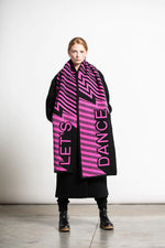 Green Thomas Let's Dance Blanket Scarf -  Pop Mix.