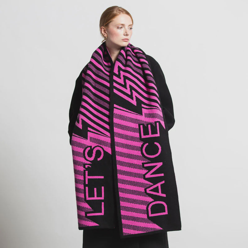Green Thomas Let's Dance Blanket Scarf -  Pop Mix.