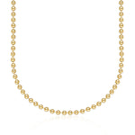 Scream Pretty Ball Chain Necklace - Gold Plated