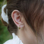 Scream Pretty Sparkling Snake Huggie Earrings