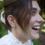 Scream Pretty Sparkling Snake Huggie Earrings