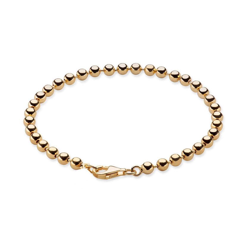 Scream Pretty Ball Bracelet - Gold Plated