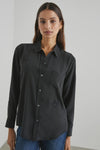 Rails Kate Shirt - Black Eyelet Stars