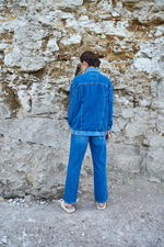 Norr Kenzie Straight Leg Jeans - Blue Blocking