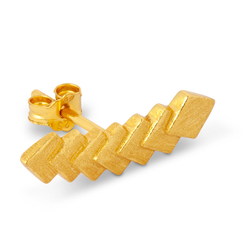 LULU Copenhagen Domino Earring - Gold