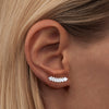 LULU Copenhagen Domino Earring - Silver