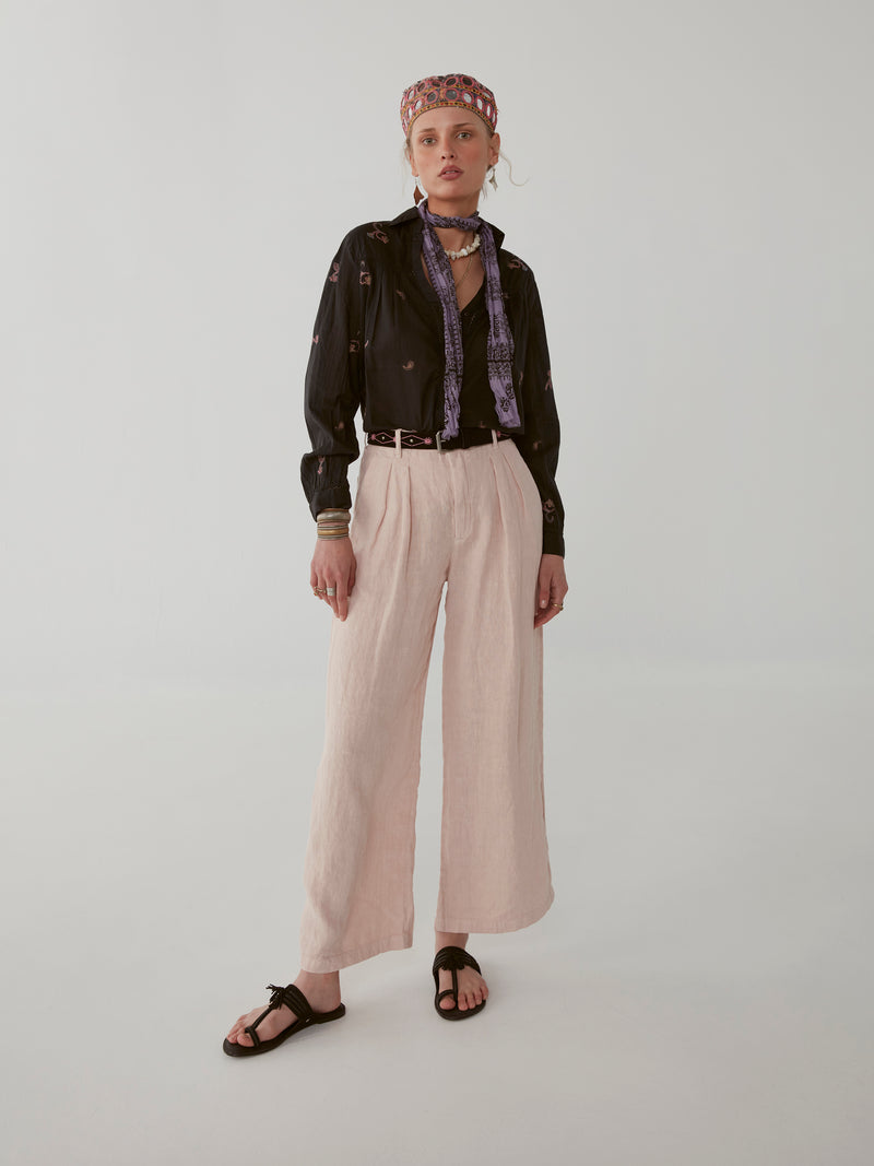 Maison Hotel Jerry Blouse - Firework Night Black