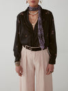 Maison Hotel Jerry Blouse - Firework Night Black