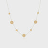 Anna Beck Contrast Dotted Station Necklace - Gold/Silver