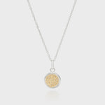 Anna Beck Classic Medium Circle Necklace - Gold & Silver