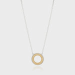 Anna Beck Classic Open Circle Necklace - Gold/Silver