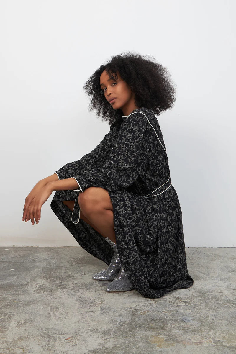Stella Nova Nichella Dress - Black Starlight