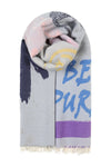 Ombré London Be Pure Scarf - Blue/Multi