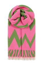 Ombré London Together Scarf - Pink/Green