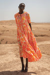 Poppy Field The Label Emiri Maxi Dress - Coquita Anis
