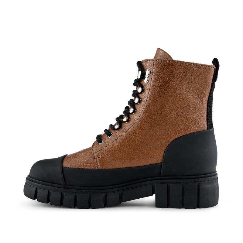 Shoe The Bear Rebel Lace Boot - Tan