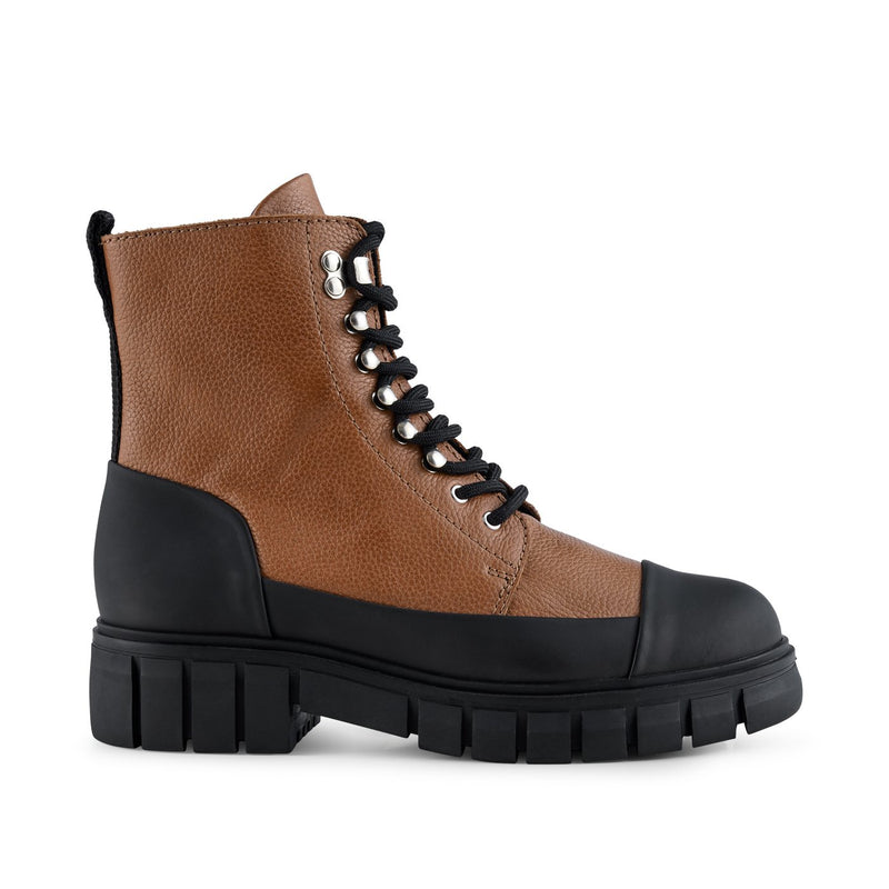 Shoe The Bear Rebel Lace Boot - Tan Shop Lulu & m