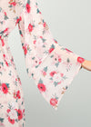 Primrose Park Emma Dress With Slip - Blooms Floral On Beige