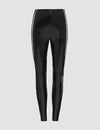 Commando Faux Patent Leather Legging - Black