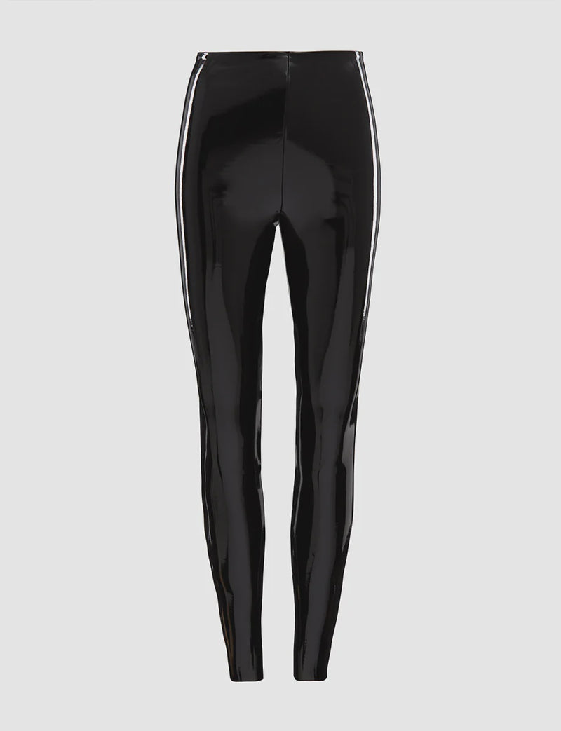 Commando Faux Patent Leather Legging - Black