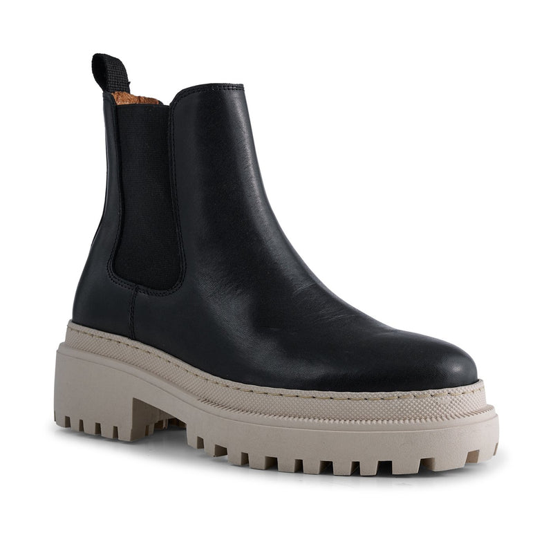 Shoe The Bear Iona Chelsea Leather Boot - Black