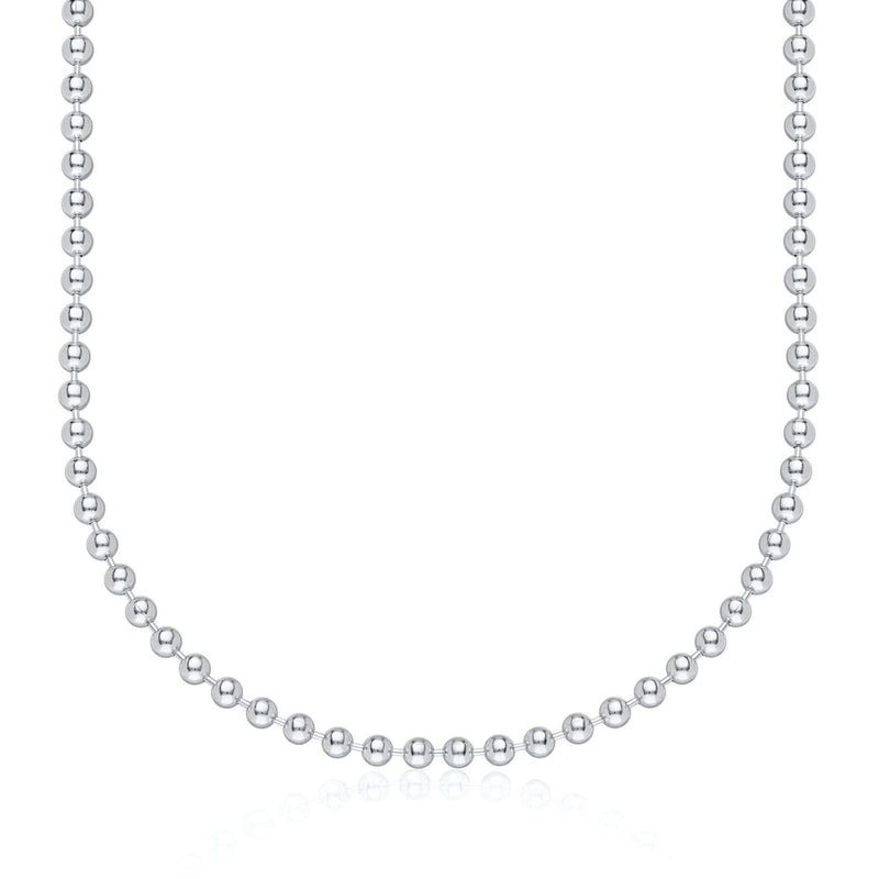 Scream Pretty Ball Chain Necklace - Sterling Silver