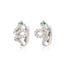 Scream Pretty Sparkling Snake Huggie Earrings