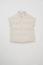 Tanta Pozzanghera Sleeveless Puffer Jacket - Ivory