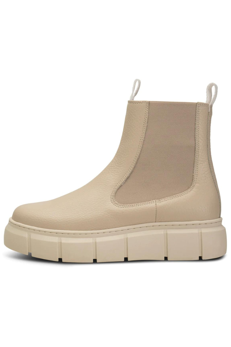 Shoe The Bear Tove Chelsea Boot Leather - Off White