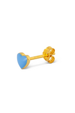 Lulu Copenhagen LOVE U Earring - Light Blue