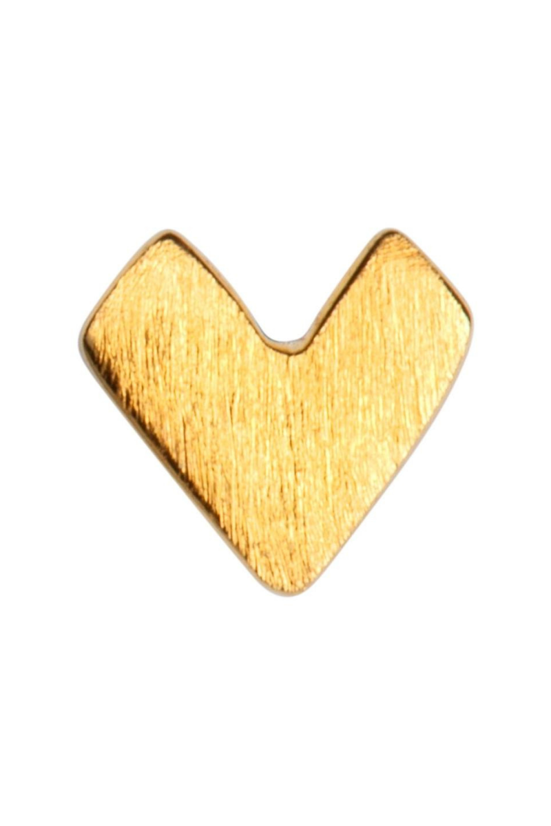 LULU Copenhagen Pixel Love Earring - Gold