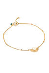 Enamel Copenhagen Soleil Bracelet - Daisy Gold