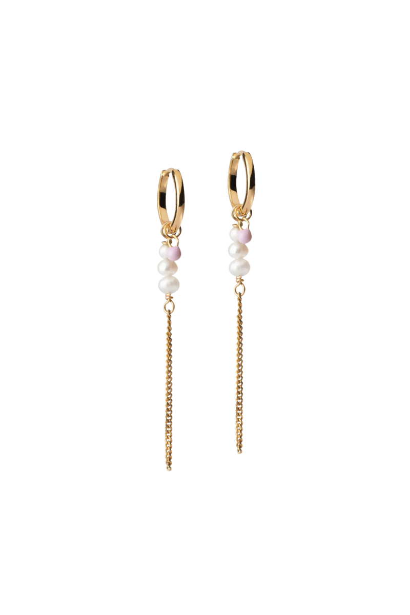 Enamel Copenhagen Hoops Cora Light Pink Lulu M