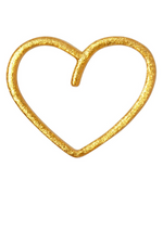 LULU Copenhagen Happy Heart Earring - Gold Plated