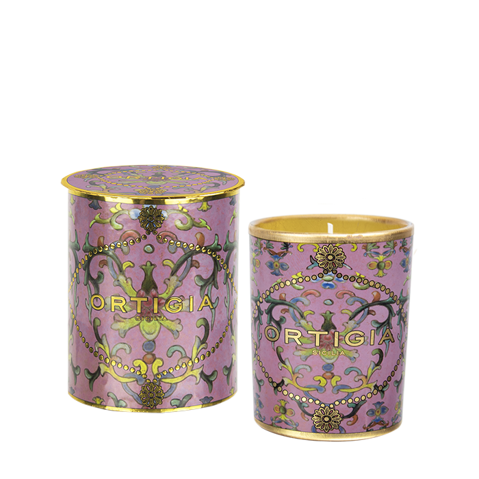 Ortigia Aragona Decorated Candle