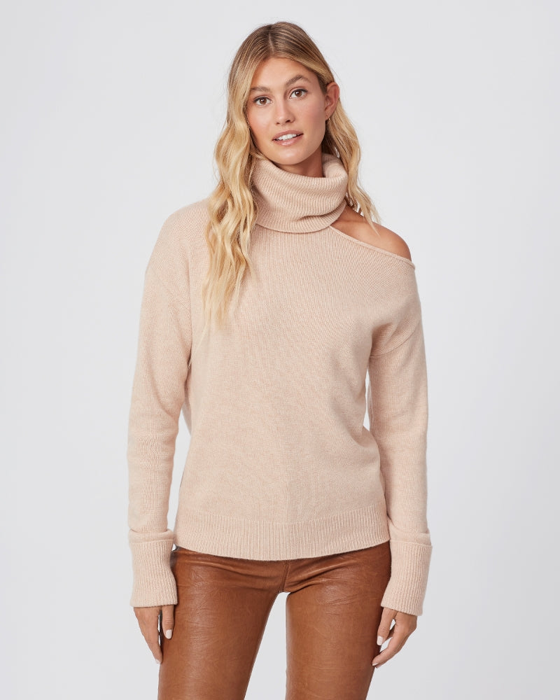 Paige Raundi Wool Sweater - Camel