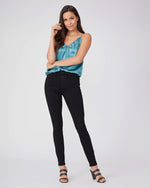 Paige Margot Ultra Skinny Jeans. - Black Shadow