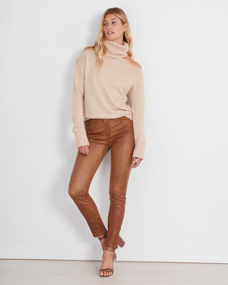 Paige Raundi Wool Sweater - Camel