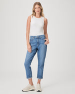 Paige High Rise Brigitte Slim Boyfriend Jeans - Le Club