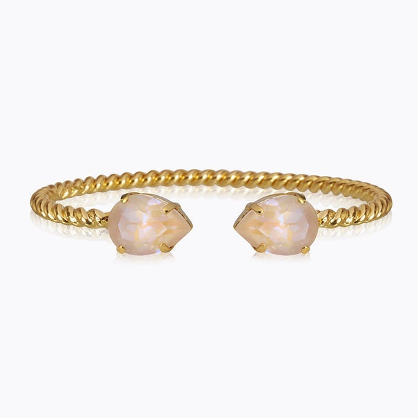 Caroline Svedbom Mini Drop Bracelet Gold - Ivory Cream Delite